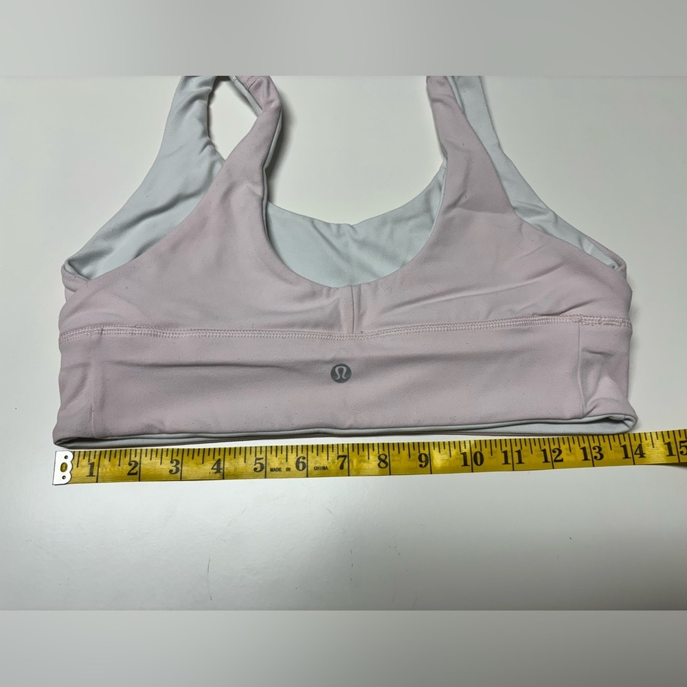 Lululemon Align Reversible Bra *Light Support, A/B Cups
White / Pink Mist - Picture 9 of 9